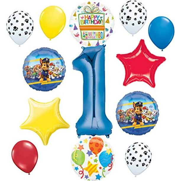 Paw Patrol CUBEZ Foil Balloon Birthday Party Supplies Decoration ~ Nick Jr